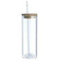 Custom 20oz Sublimatable Glass Skinny Tumbler