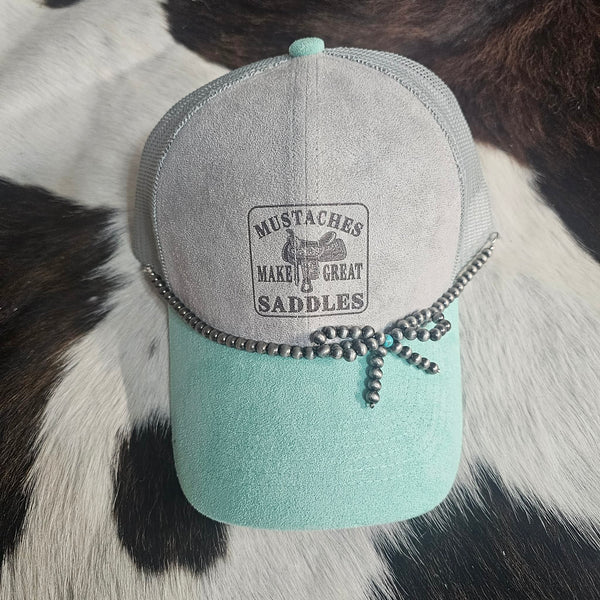 Mustaches Make Great Saddles Cap
