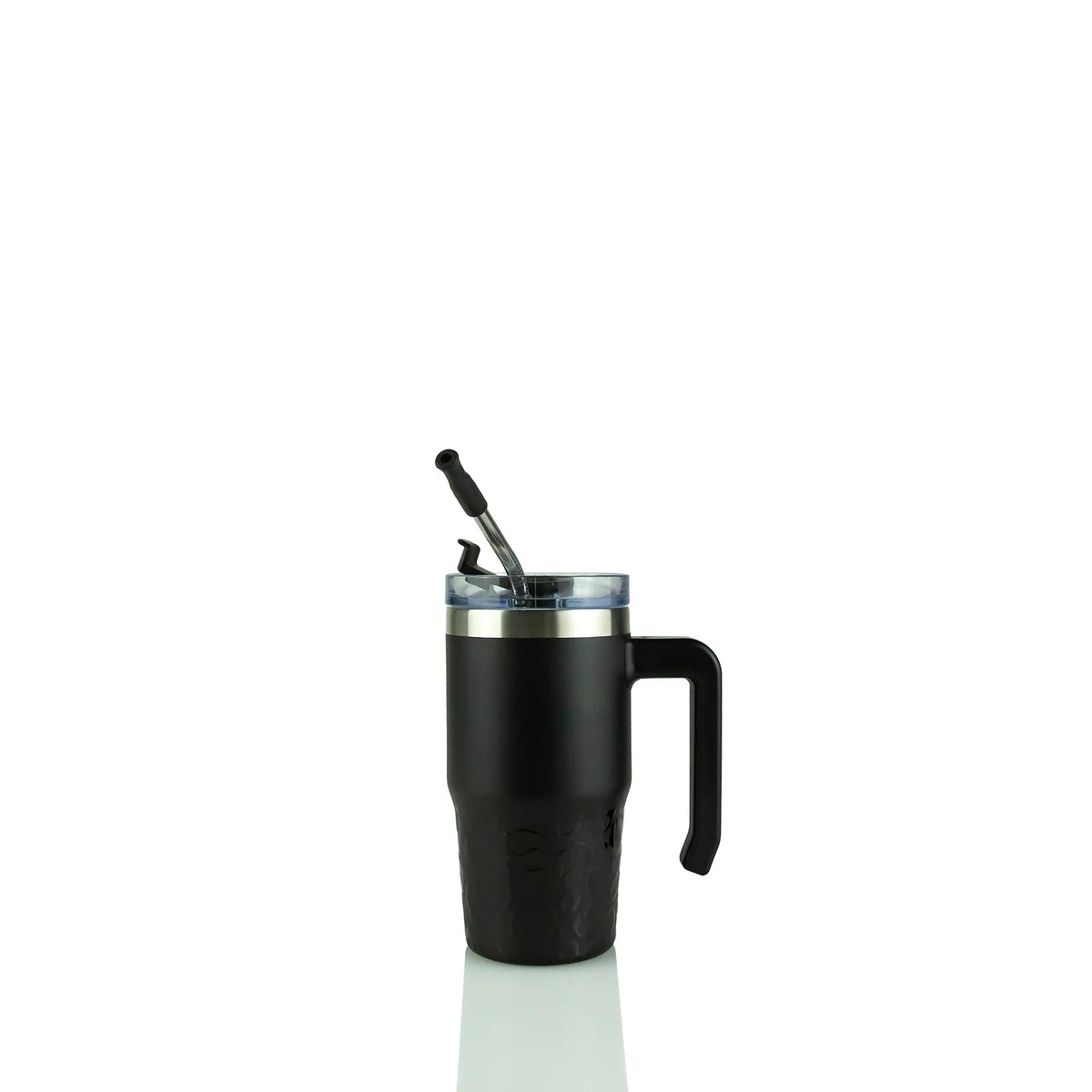 Custom 12oz Powder Coated Grippy Tumbler