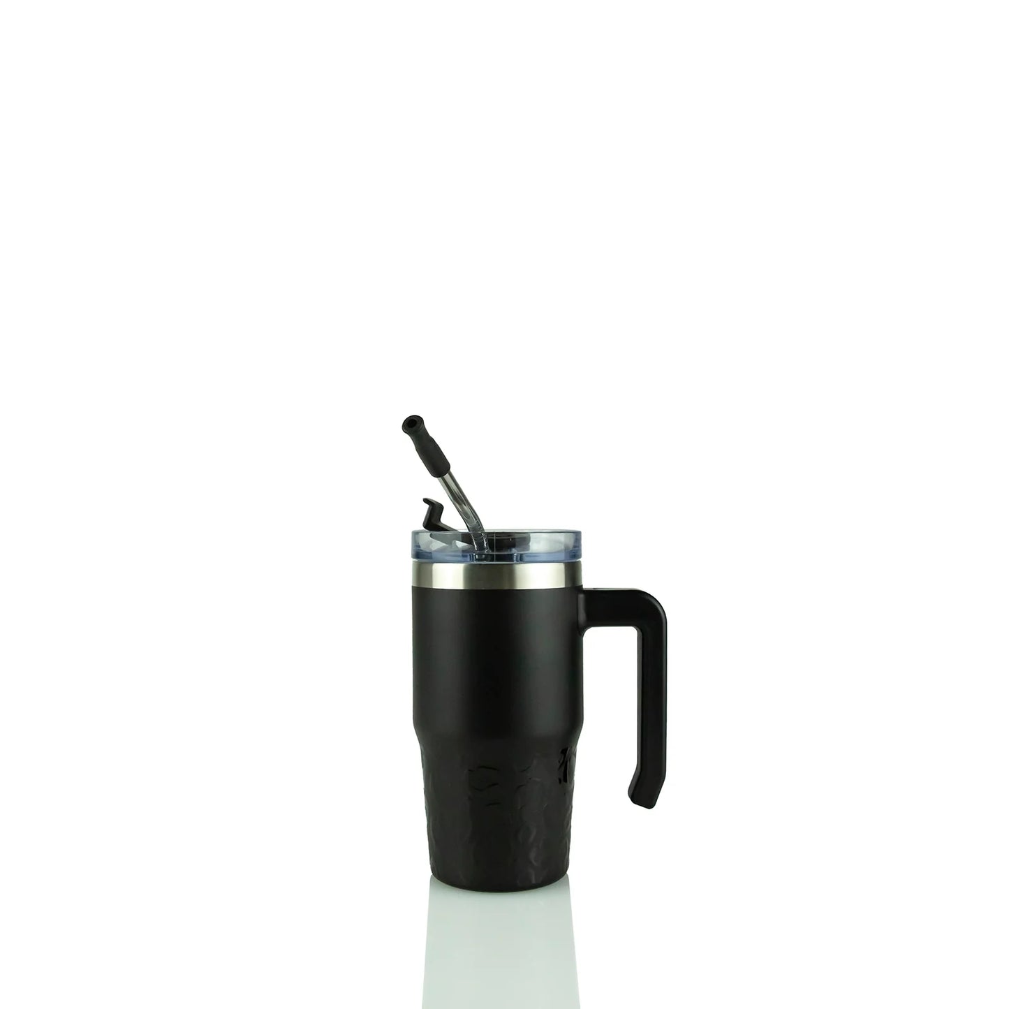 12oz Powder Coated Grippy Tumbler