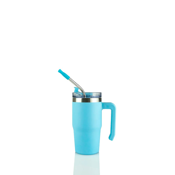 Custom 12oz Powder Coated Grippy Tumbler