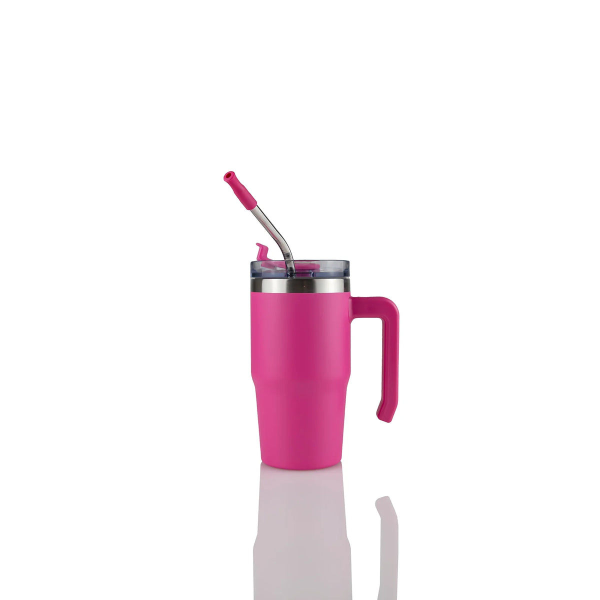 Custom 12oz Powder Coated Grippy Tumbler