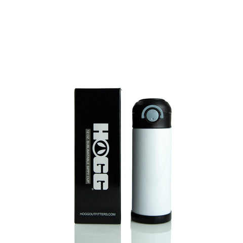 12 oz Epoxy Kids Water Bottle - Black with custom water bottle design