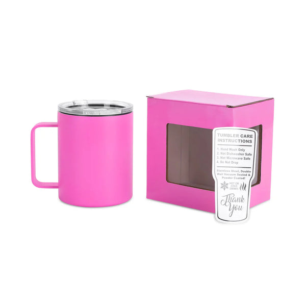 Custom 12oz Powder Coated Coffee Mug