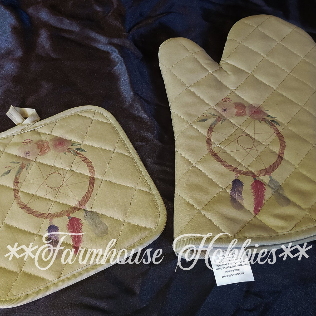 Pot Holder Set-Dream Catcher Home Decor/Accessories Farmhouse Hobbies   