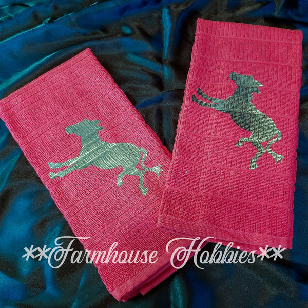 Towel Set-Donkey Home Decor/Accessories Farmhouse Hobbies   
