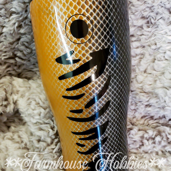 Orange Fishing Lure RTS Drinkware Farmhouse Hobbies   