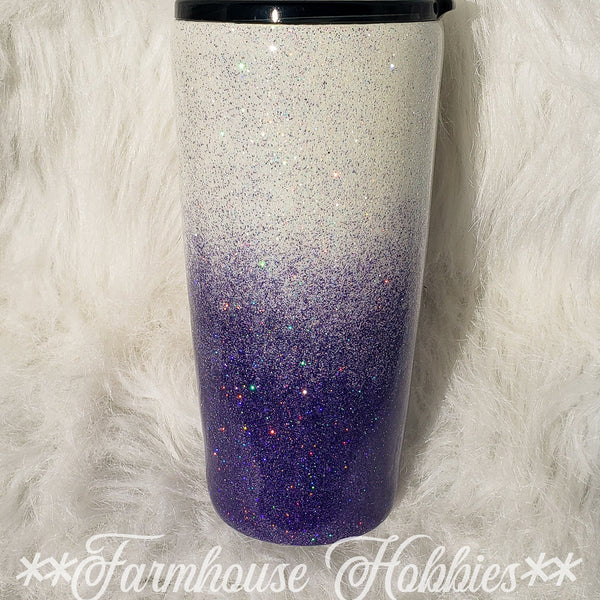 Purple/White Ombre RTS Drinkware Farmhouse Hobbies   