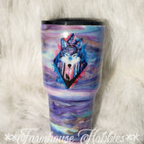 Wolf Swirl RTS Drinkware Farmhouse Hobbies   