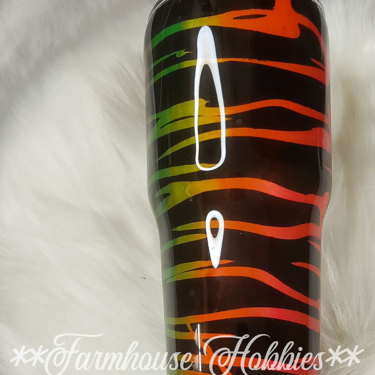 Neon Stripes RTS Drinkware Farmhouse Hobbies   