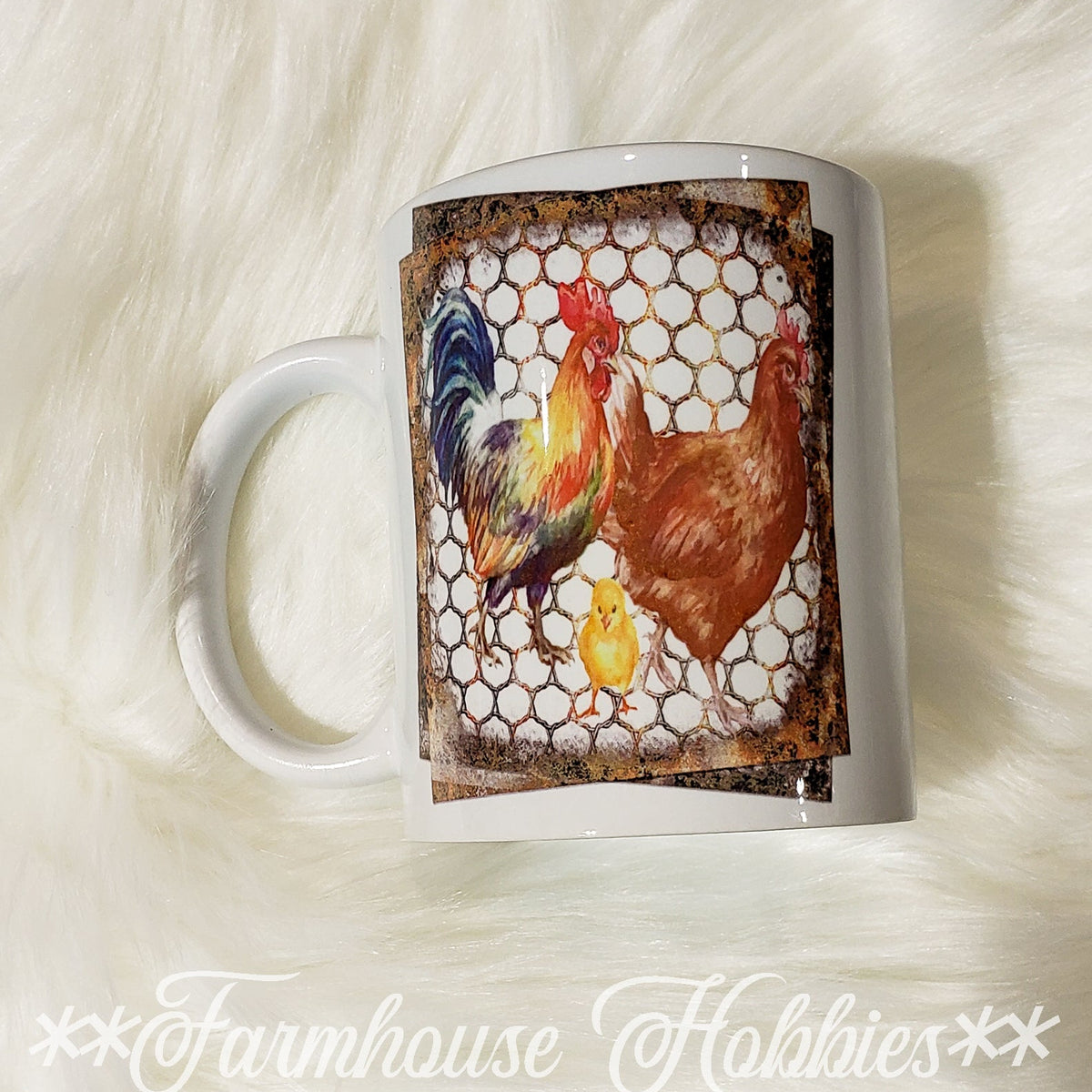 Custom Sublimation Ceramic Mug - White Home Decor/Accessories Farmhouse Hobbies   