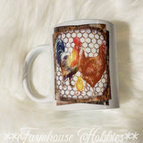 Custom Sublimation Ceramic Mug - White Home Decor/Accessories Farmhouse Hobbies   