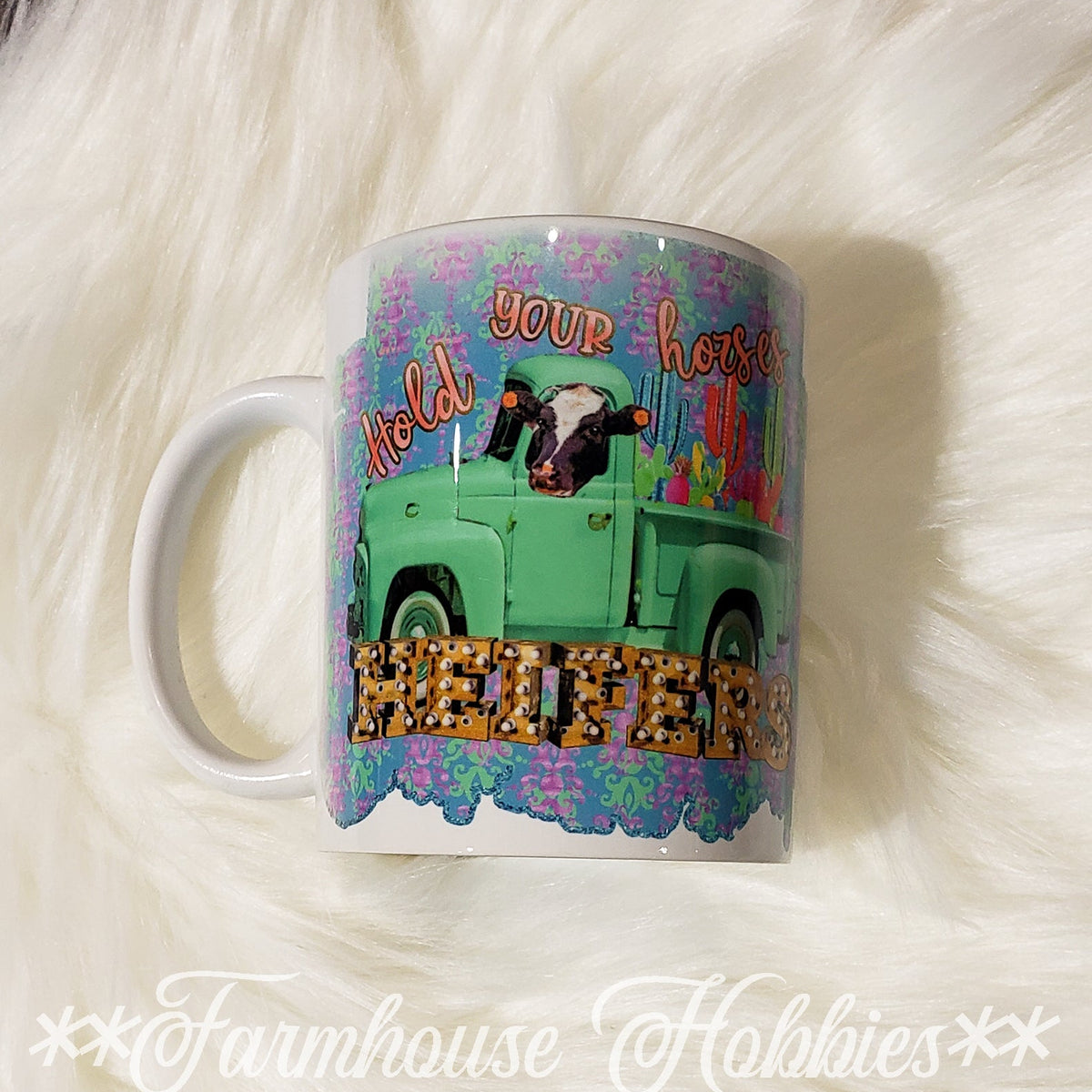 Heifer RTS Drinkware Farmhouse Hobbies   