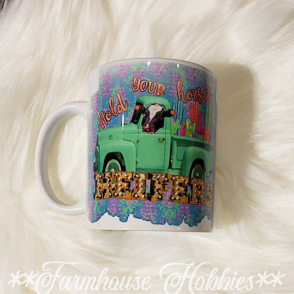 Heifer RTS Drinkware Farmhouse Hobbies   