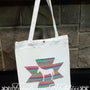 Aztec Donkey Canvas Tote Home Decor/Accessories Farmhouse Hobbies   