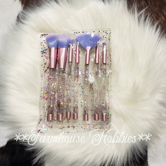 Rose Gold & Purple Makeup Brush Home Decor/Accessories Farmhouse Hobbies   