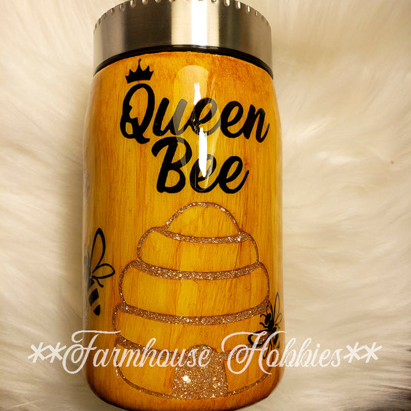 Queen Bee RTS Drinkware Farmhouse Hobbies   