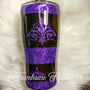 Purple Damask RTS Drinkware Farmhouse Hobbies   