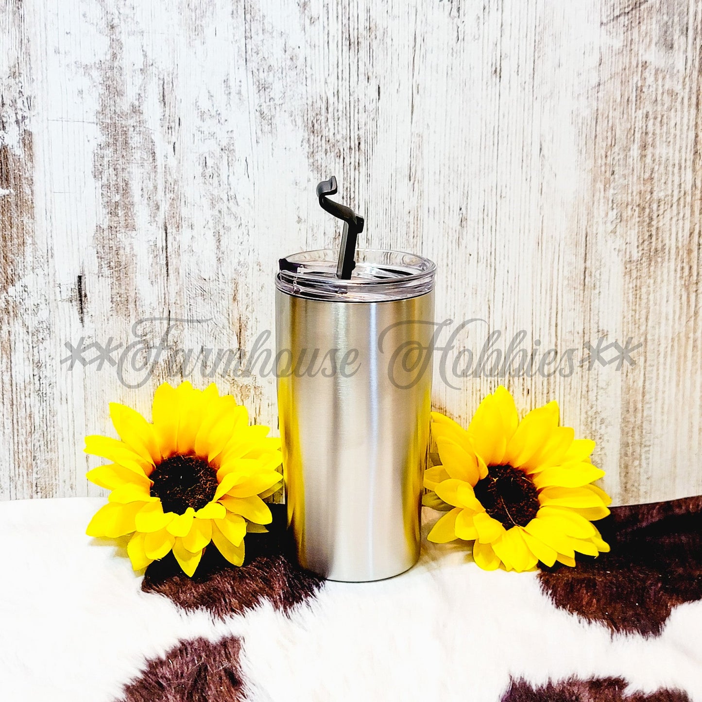 4 in 1 Epoxy Can Koozie (14 oz Tumbler/Can Koozie-Fits all bottles/cans) Stainless Steel Epoxy Farmhouse Hobbies   