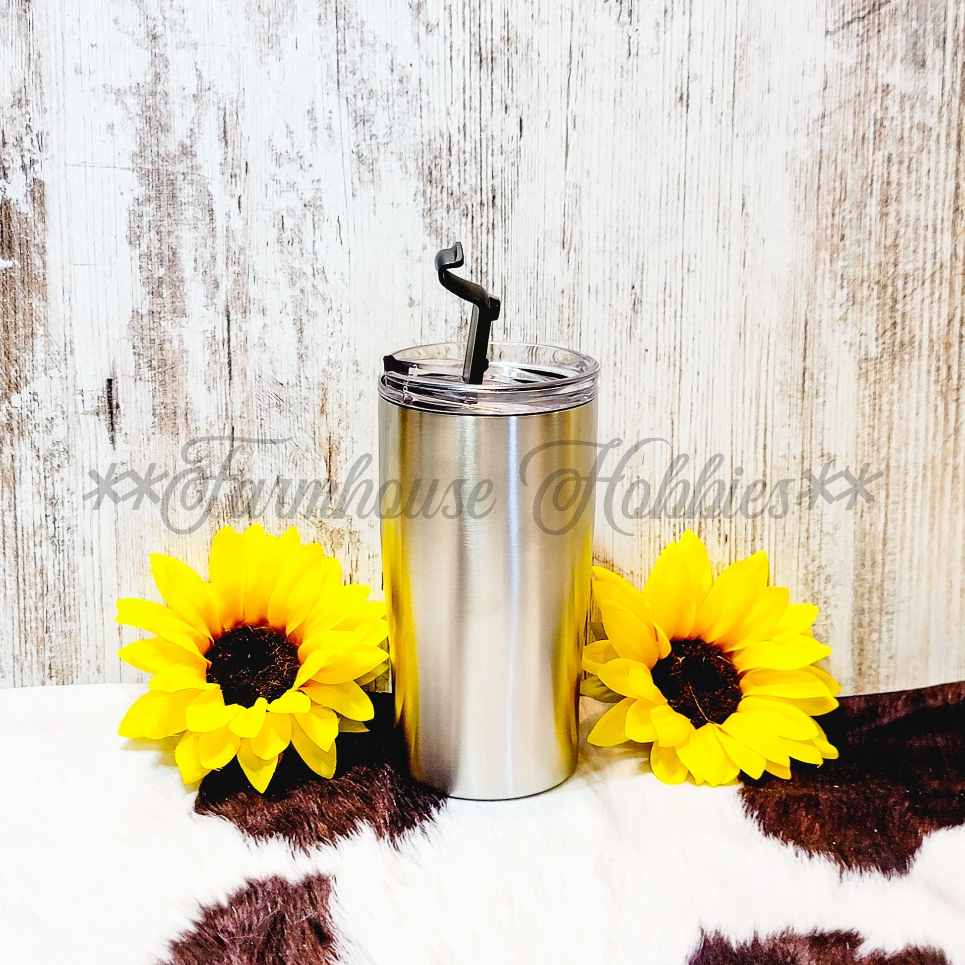 4 in 1 Epoxy Can Koozie (14 oz Tumbler/Can Koozie-Fits all bottles/cans) Stainless Steel Epoxy Farmhouse Hobbies   