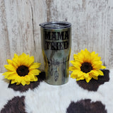 20 oz Mamma Tried Modern Curve Epoxy RTS Drinkware Farmhouse Hobbies   