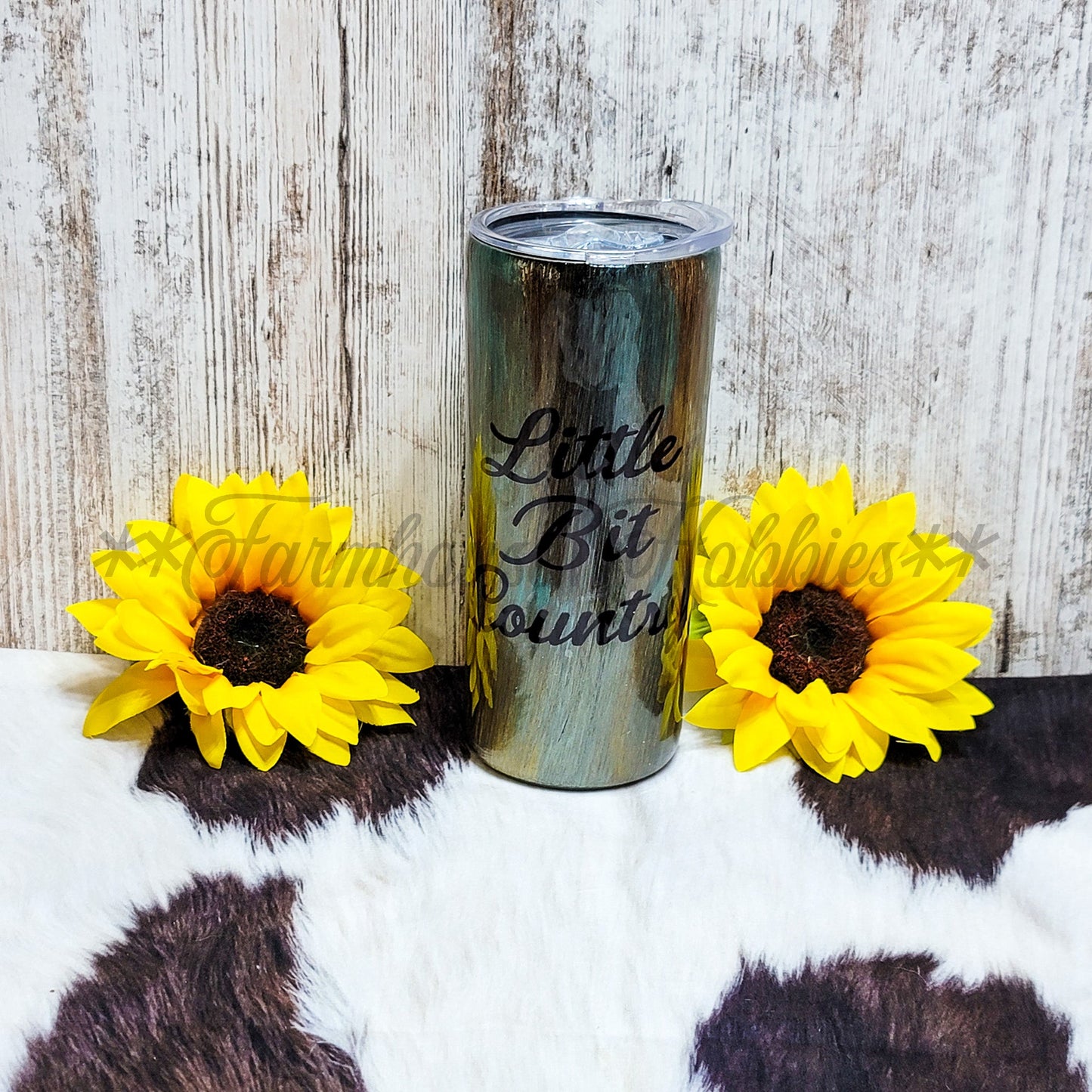 14 oz Skinny Little Bit Country RTS Drinkware Farmhouse Hobbies   