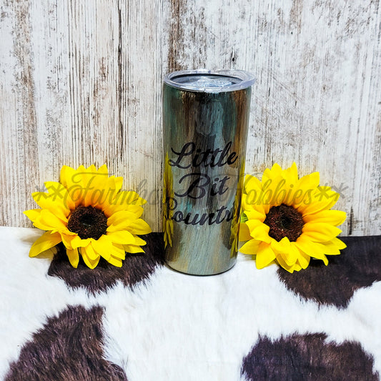 14 oz Skinny Little Bit Country RTS Drinkware Farmhouse Hobbies   