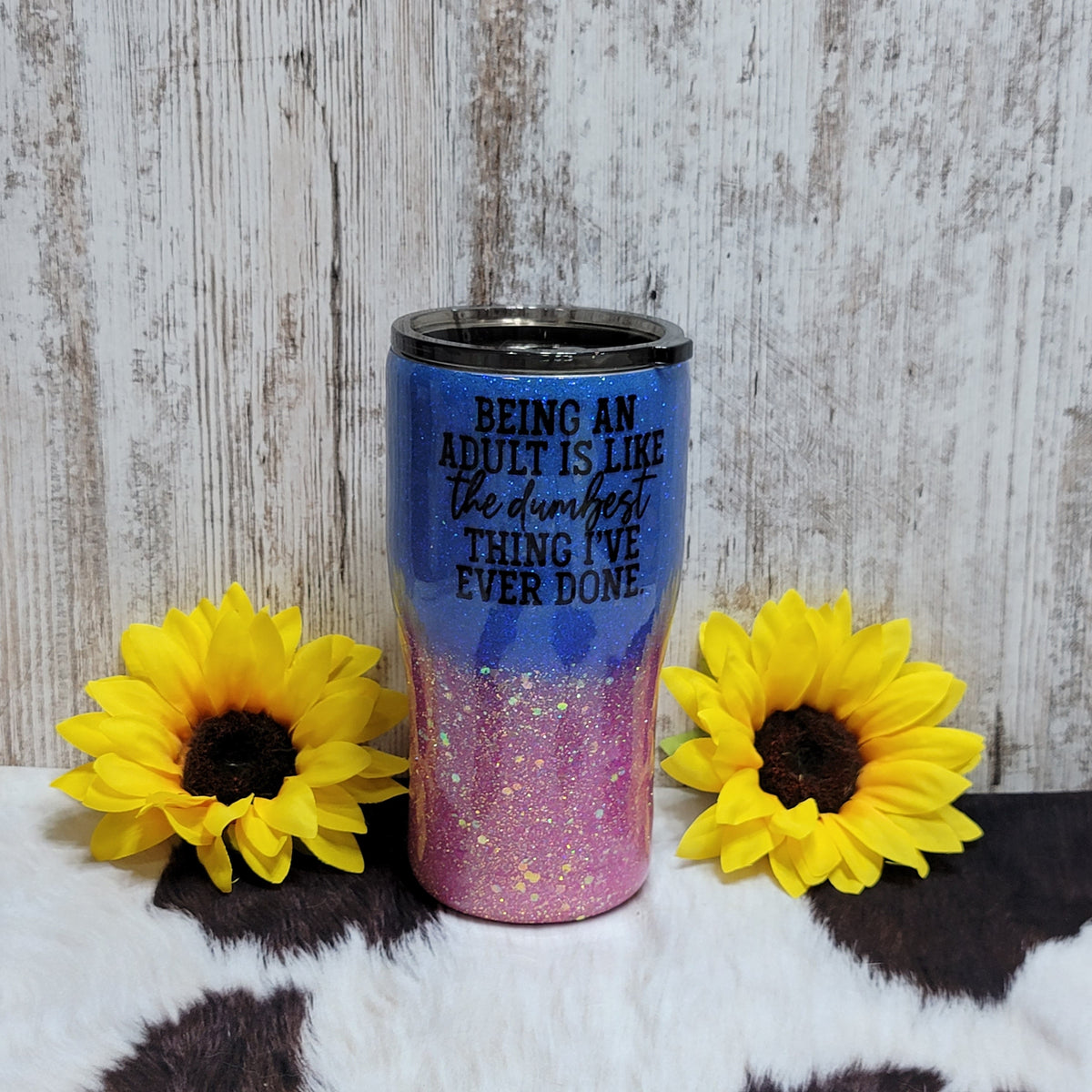 20 oz Modern Curve Dumb Adult RTS Drinkware Farmhouse Hobbies   