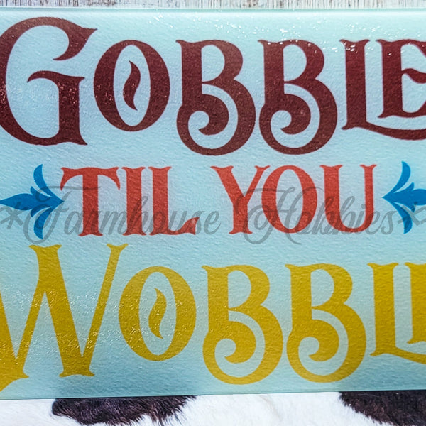 Lg. Rectangle - Gobble Home Decor/Accessories Farmhouse Hobbies   