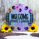 Lg. Round - Welcome Home Decor/Accessories Farmhouse Hobbies   