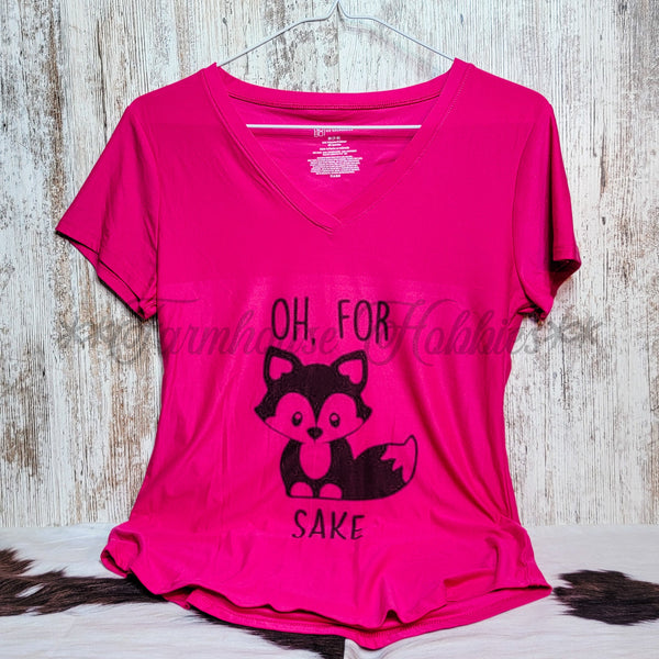 Fox Sake Tshirt LS T-shirt Farmhouse Hobbies   
