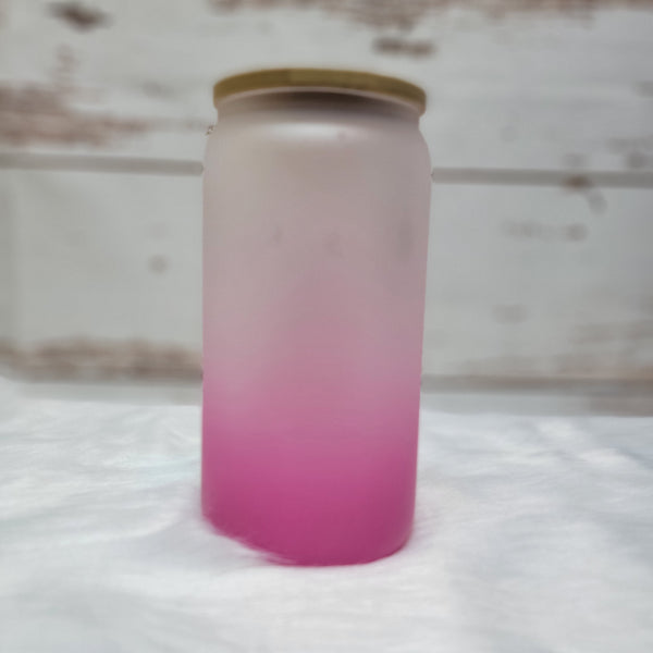 16 oz Glass Can - Strong and Fightin'