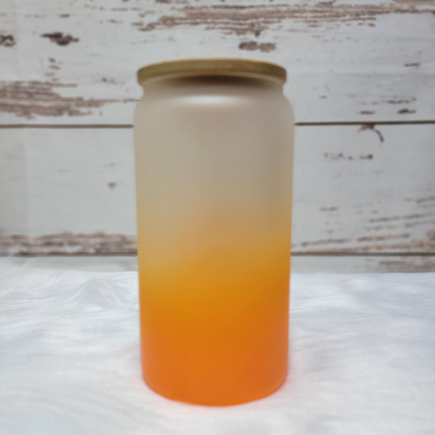 Orange Juice Glass Can Tumbler