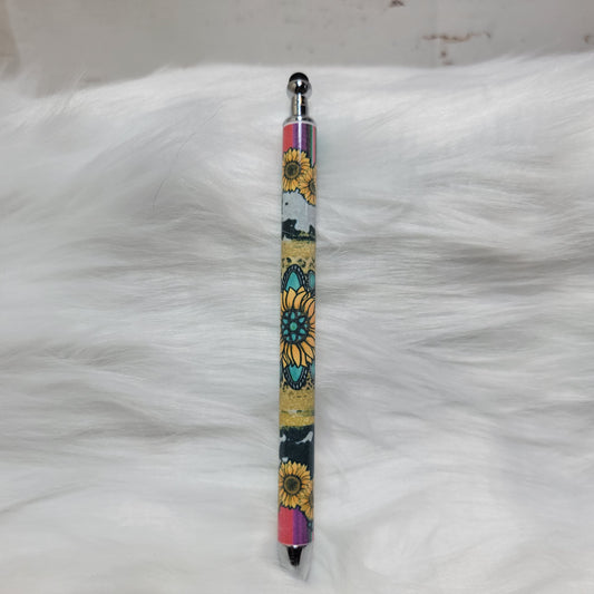 Serape & Sunflower Sublimation Pen