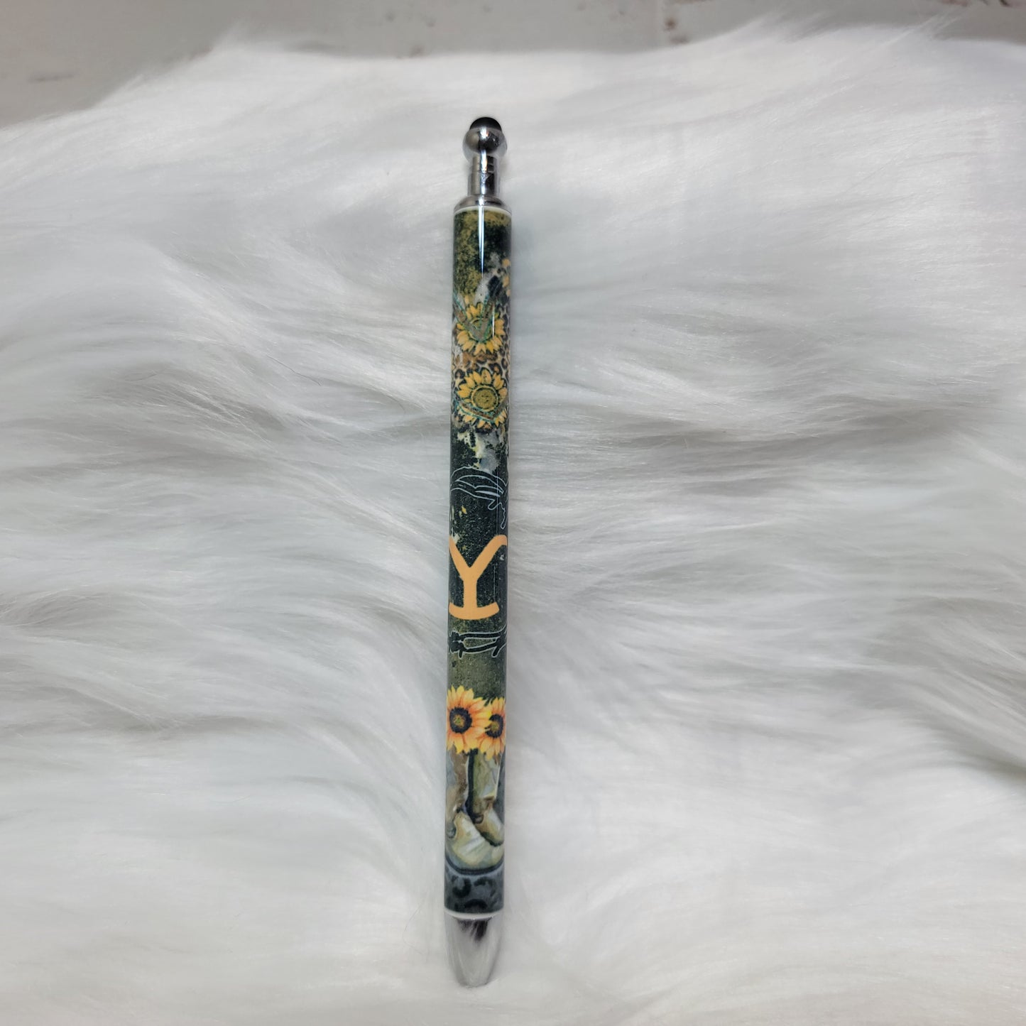 Sunflower Yellowstone Sublimation Pen