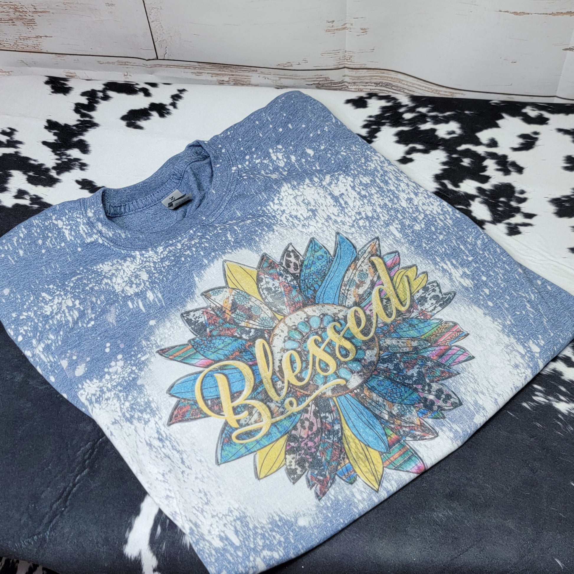 Blessed Tee  Farmhouse Hobbies   