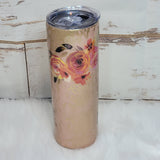 20 oz Skinny Orange Rose RTS Drinkware Farmhouse Hobbies   