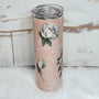 20 oz White Magnolia RTS Drinkware Farmhouse Hobbies   