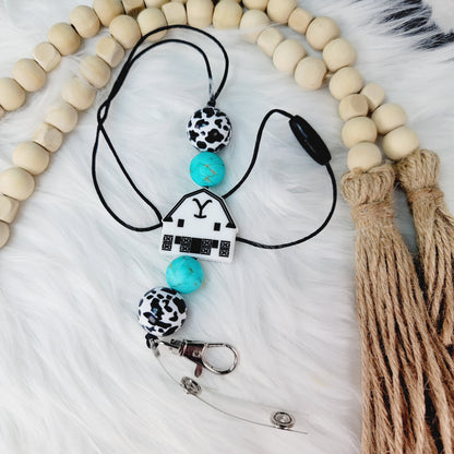Beaded Lanyard with custom gift design