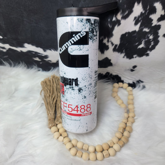 15 oz Duo - Cummins Stainless Steel Sublimation Farmhouse Hobbies   