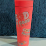 20 oz Strata - Coral Religion with custom gift design