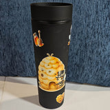 20 oz Strata - Black Honey Bee with custom gift design