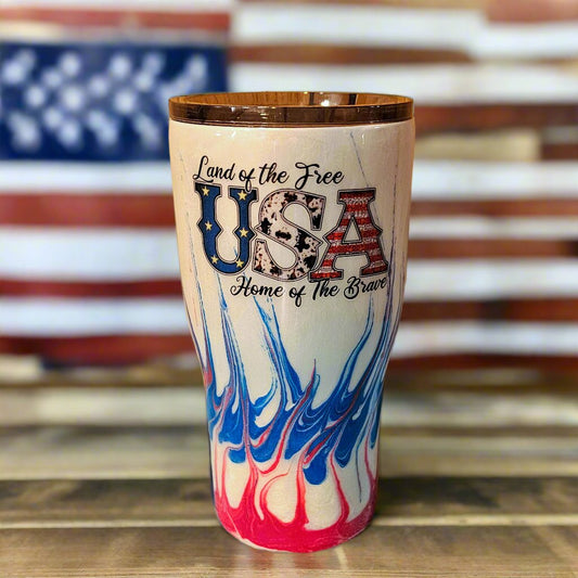 30 oz Reg - USA with custom gift design