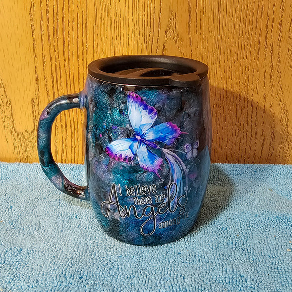 14 oz Coffee Mug - Angels Among Us with custom gift design