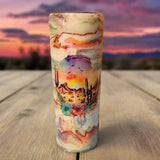 20 oz - Desert Sunset with custom gift design
