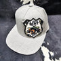 Youth Fabric Patch Hat - Dirt with custom hat design