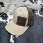 Leather Patch Hat - We the People with custom hat design