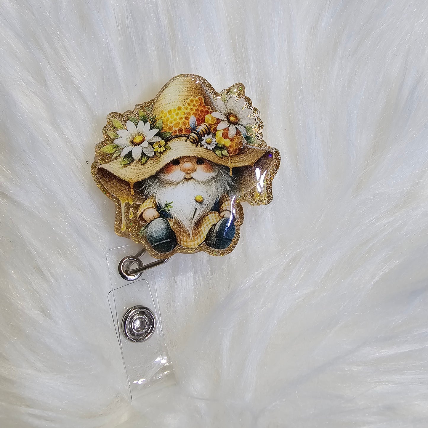 BYO Badge Reel with custom gift design
