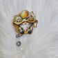 Belt Clip Badge Reel - Interchangeable Topper