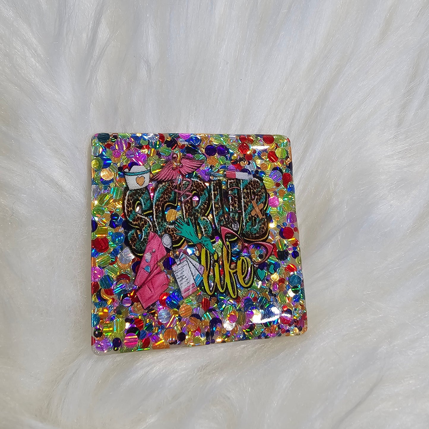 Phone Grip w/Interchangeable Topper – Real Life, Still Cute